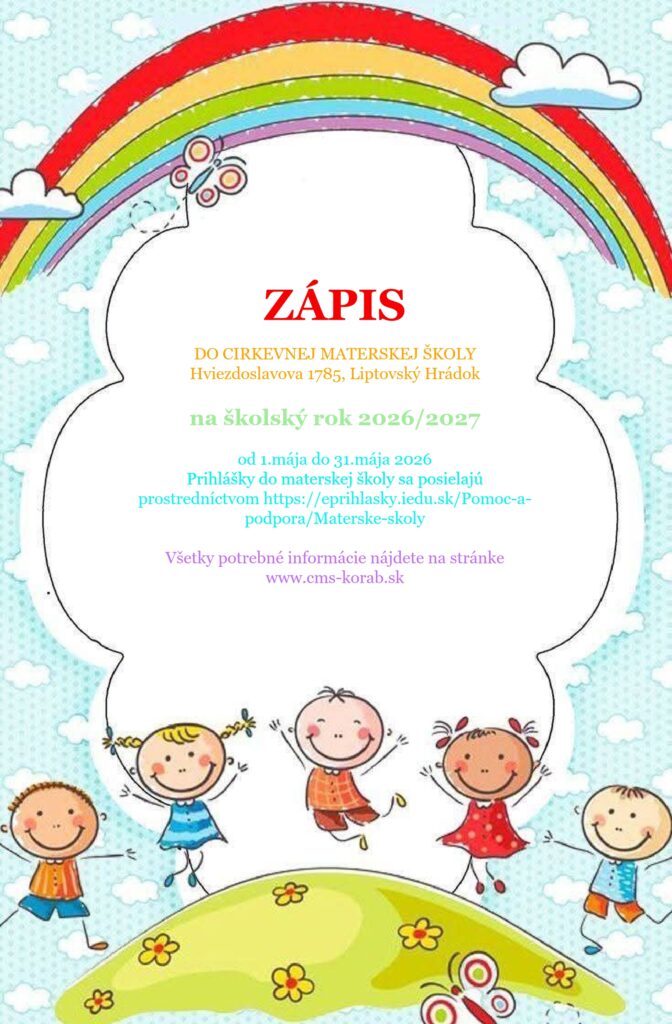 Zápis do MŠ